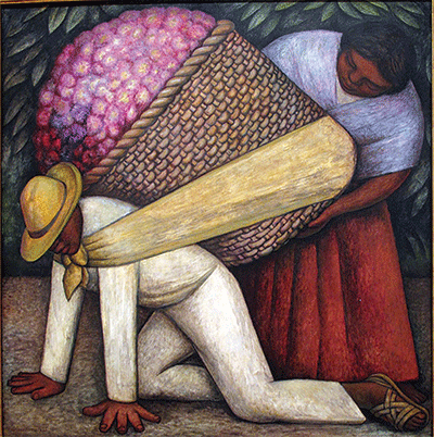 Diego Rivera, The Flower Carrier, 1935; San Francisco Museum of Modern Art.