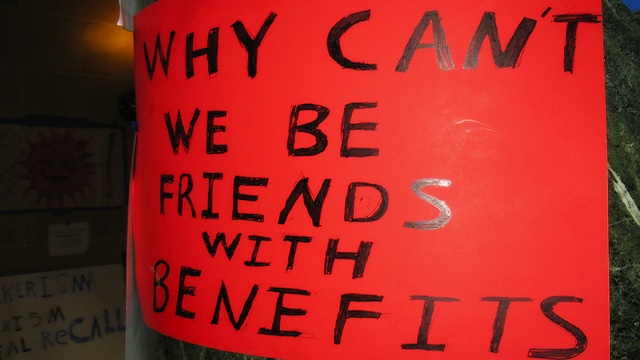 Friends with Benefits sign