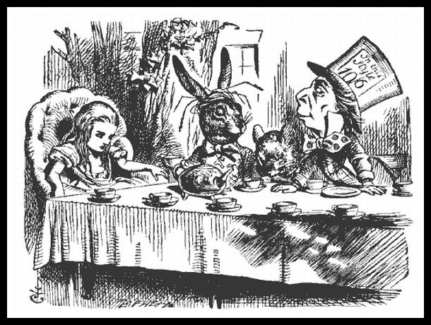 Mad Tea Party Illustration