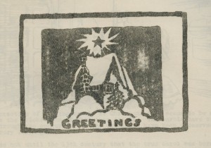 WPA Greeting Card, 1940