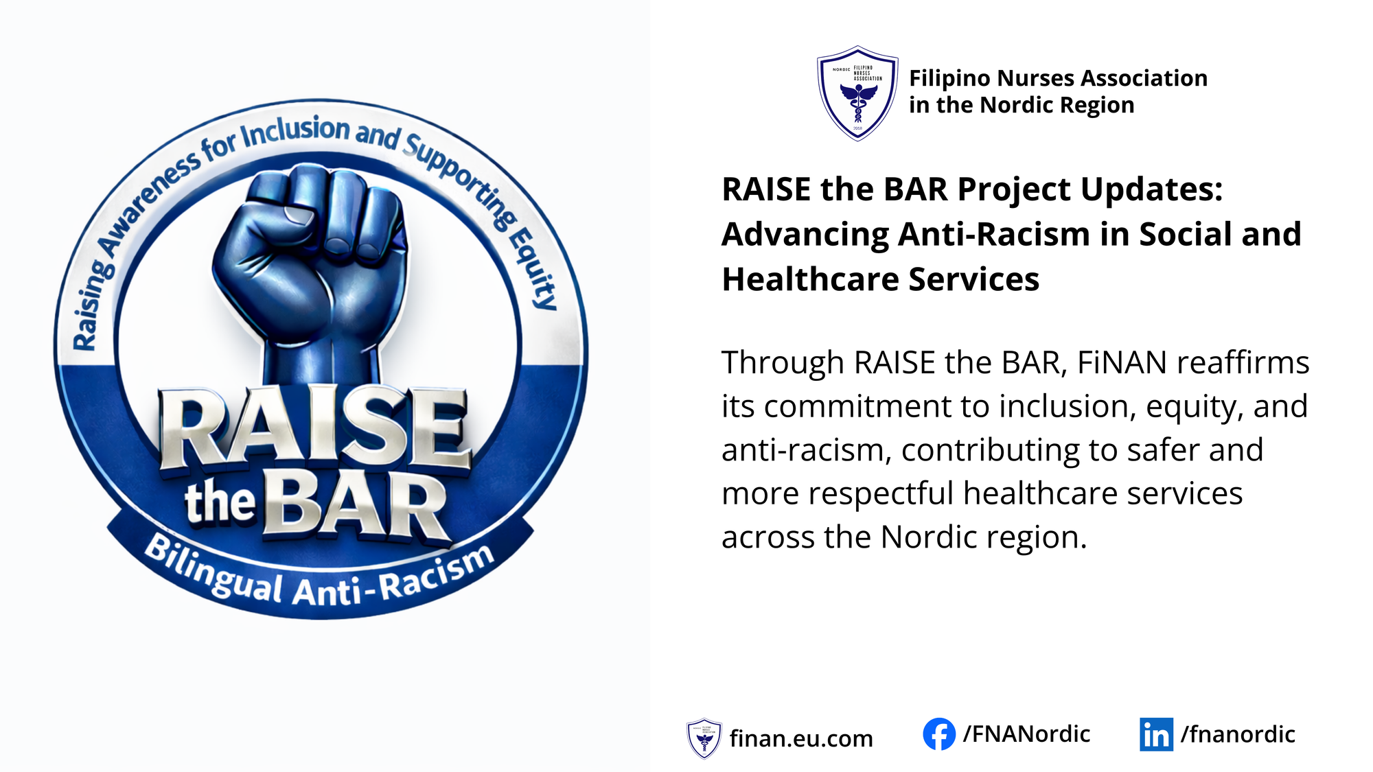 RAISE the BAR Project Updates: Advancing Anti-Racism in Social and Healthcare Services