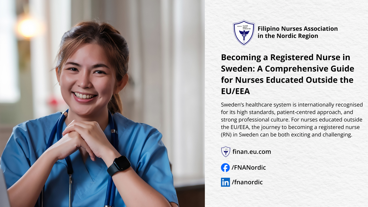 Becoming a Registered Nurse in Sweden: For Nurses Educated Outside the EU/EEA