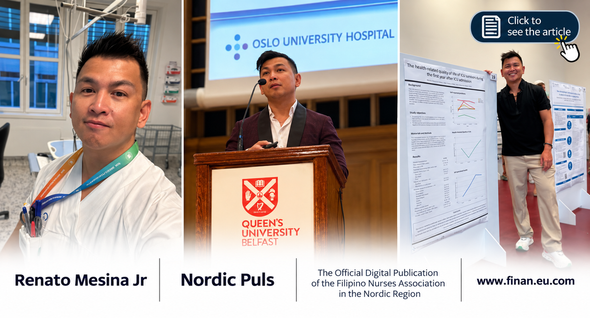 From the Philippines to Norway: Renato Mesina’s Journey of Compassion, Courage, and Academic Excellence