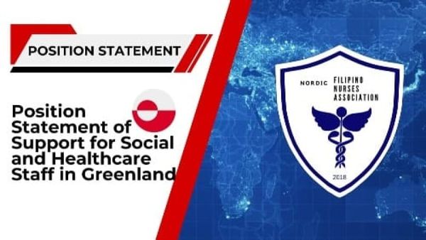 Position Statement of Support for Social and Healthcare Staff in Greenland