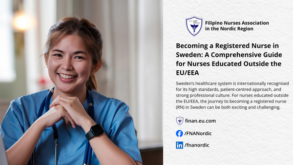 Becoming a Registered Nurse in Sweden: For Nurses Educated Outside the EU/EEA