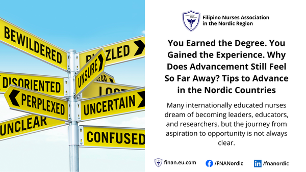 You Earned the Degree. You Gained the Experience. Why Does Advancement Still Feel So Far Away? Tips to Advance in the Nordic Countries