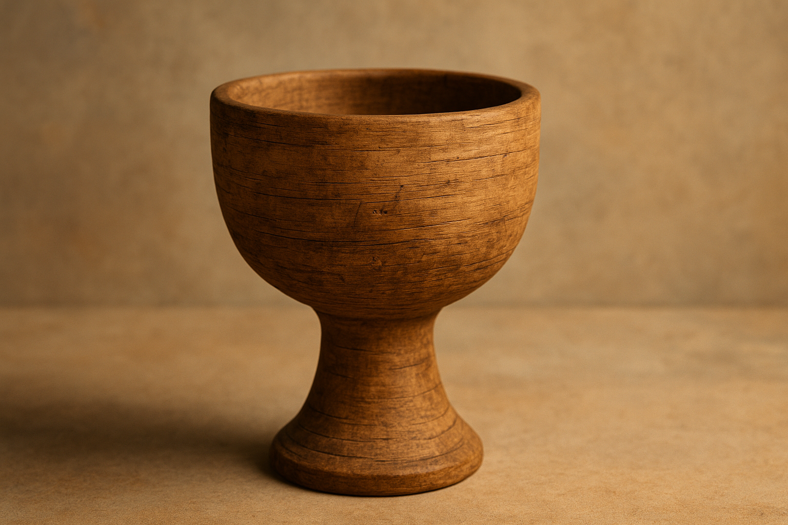 The Holy Grail is the Wooden Cup