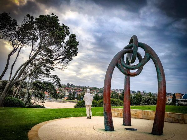 Phone photography – Sydney Coogee beach – Playing with Time