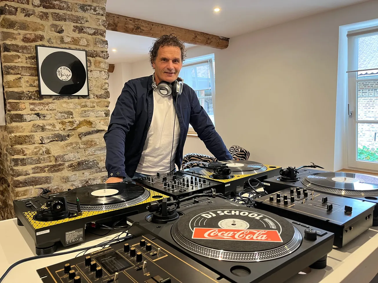 Michel Haan mixt sport, muziek én onderwijs