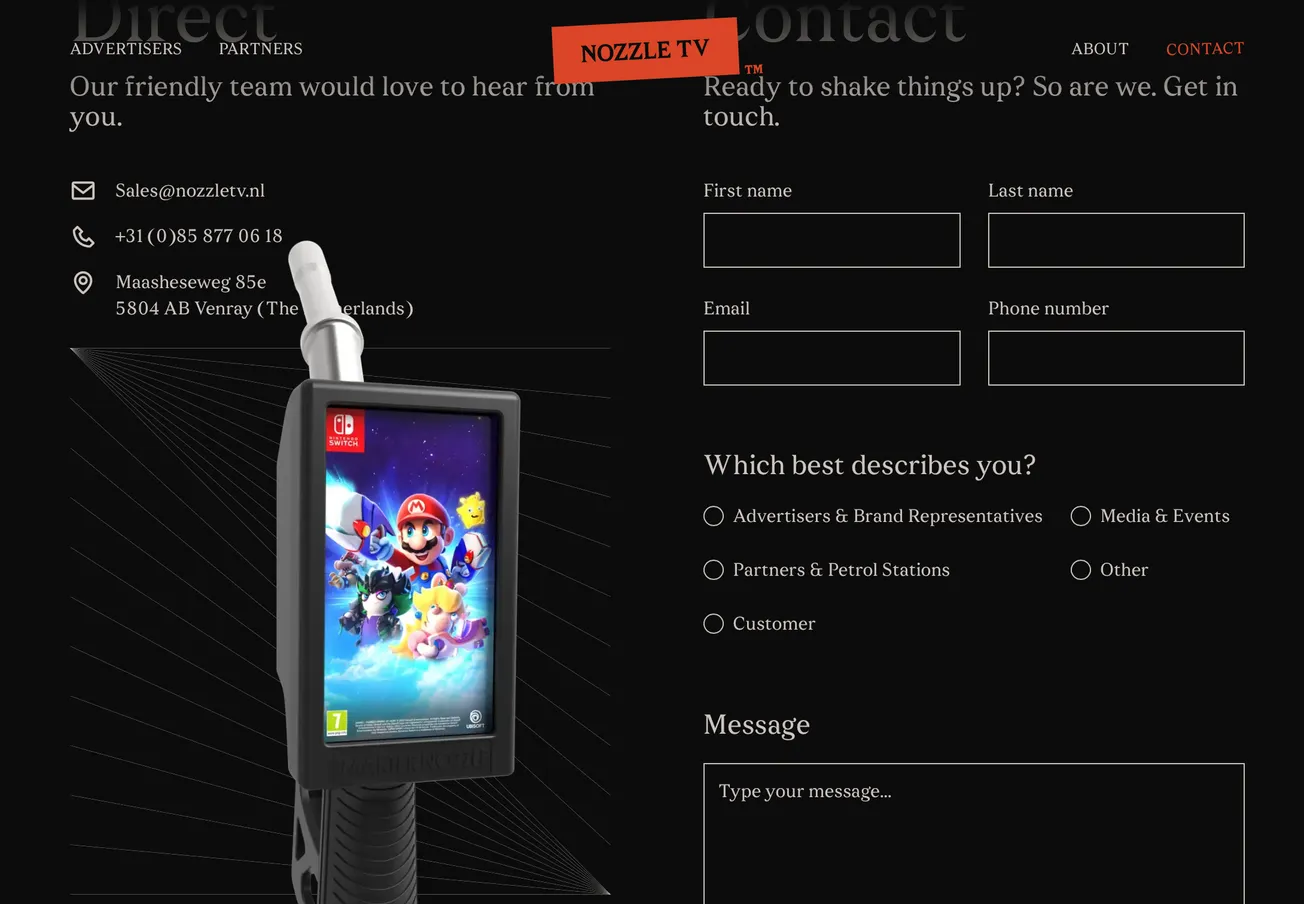 Nozzle TV, vulpistool met TV-schermpje failliet