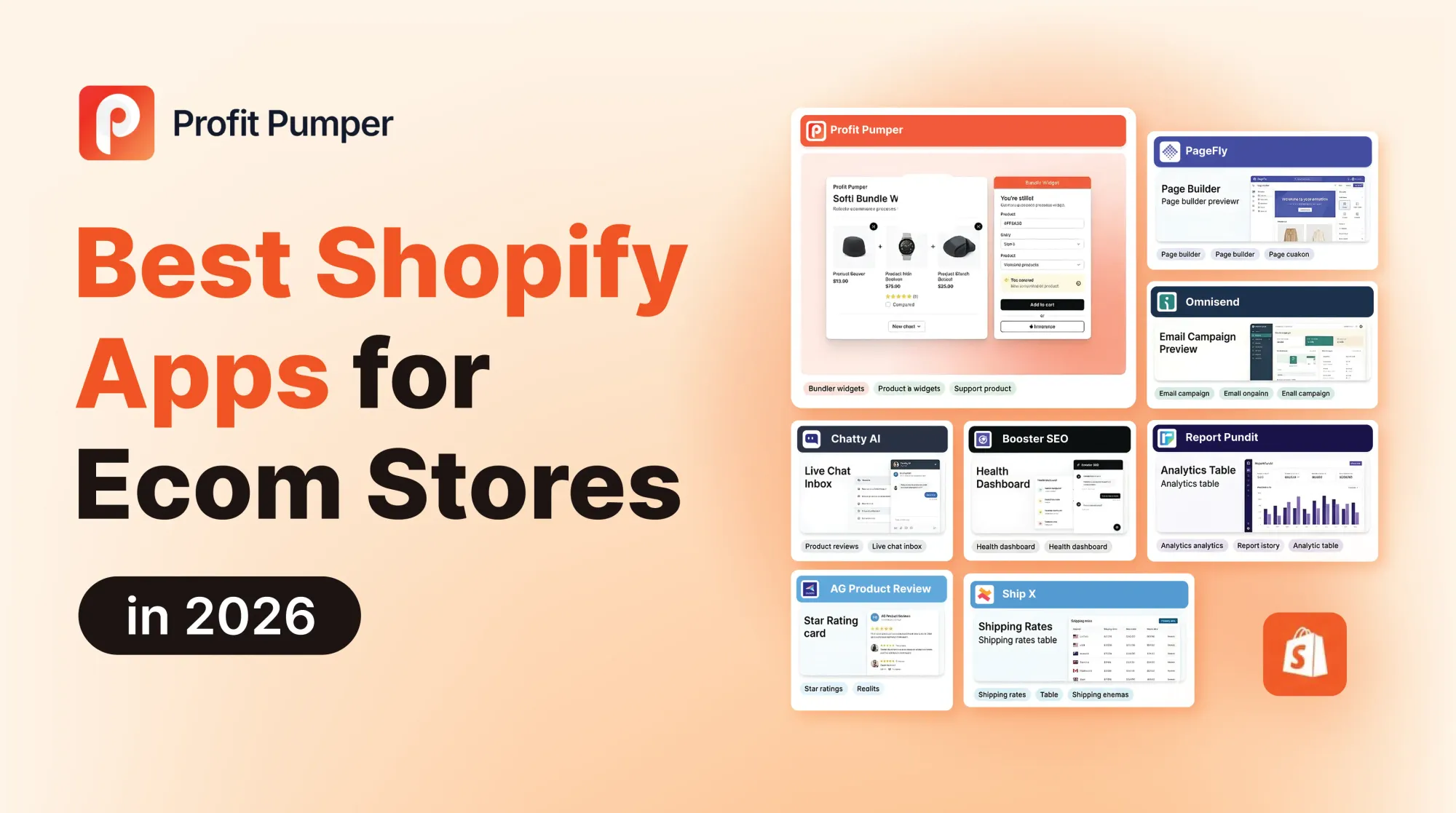 Best Shopify apps for ecommerce stores