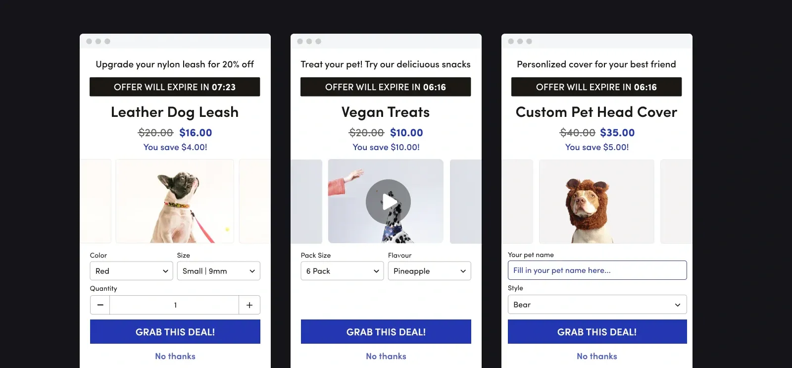 Honeycomb Upsell Funnels
