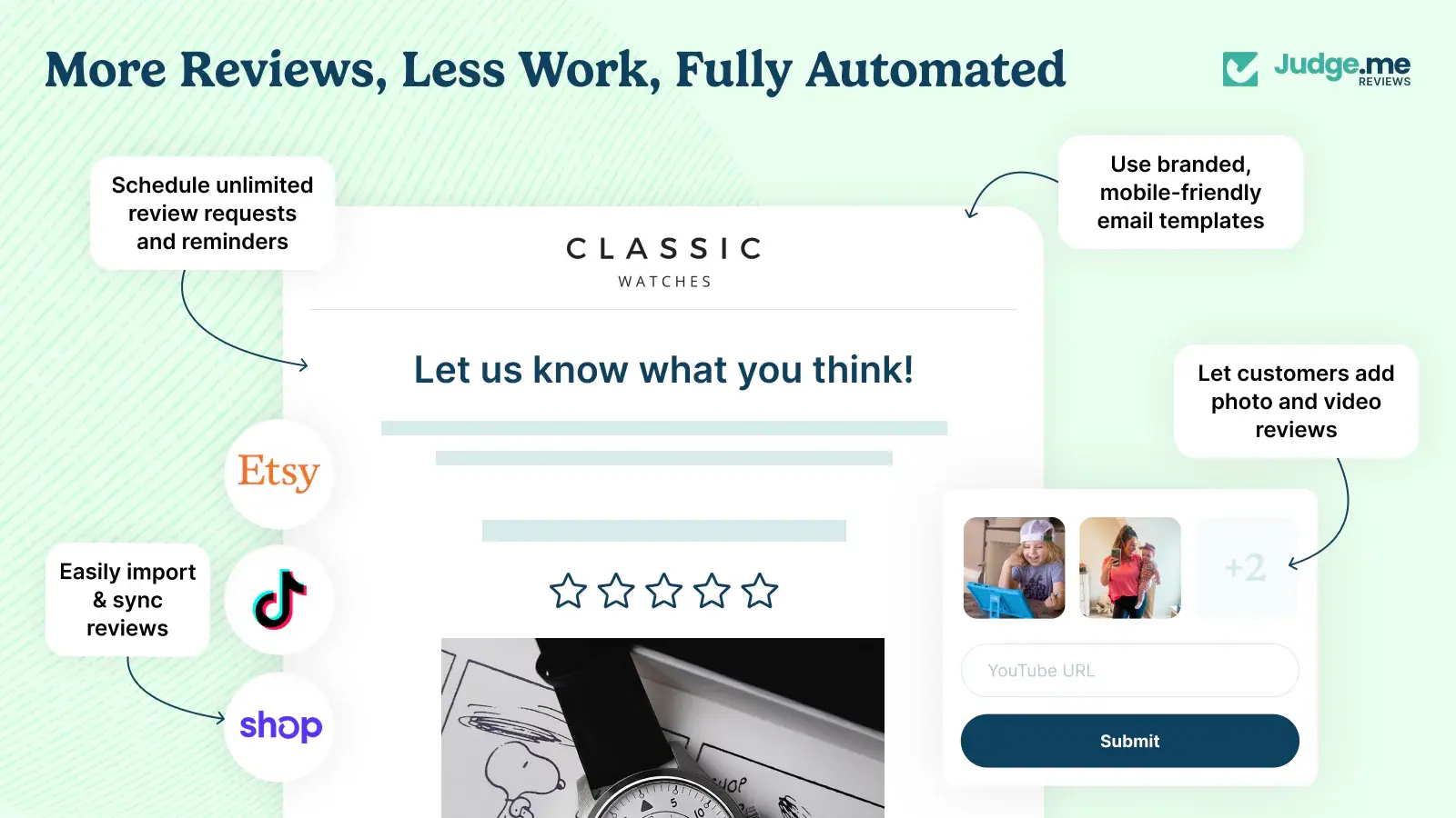 Judge.me key features