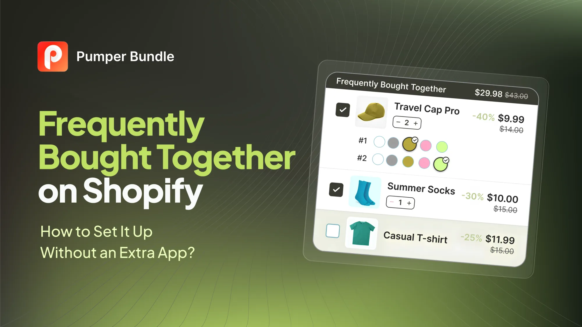 Frequently Bought Together on Shopify: How to Set It Up Without an Extra App