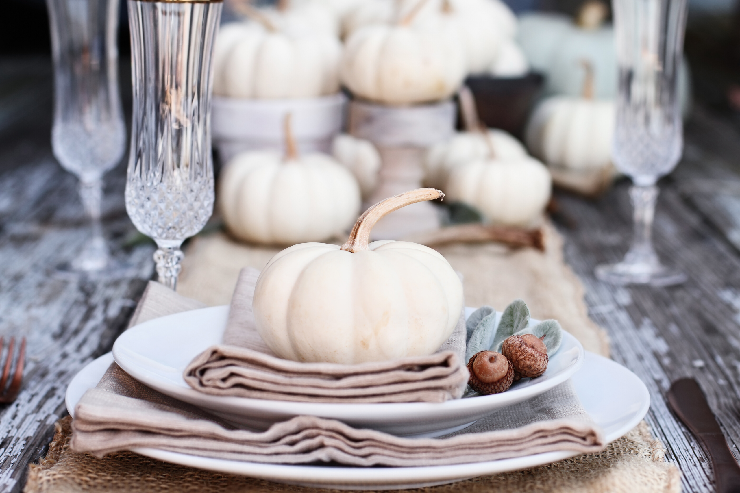 Thanksgiving pumpkin centerpeice 