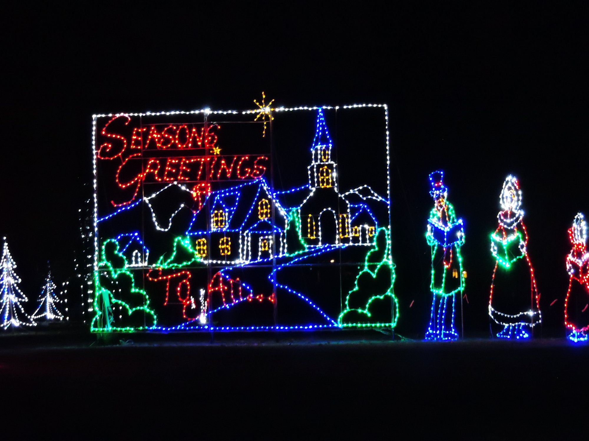 Bright Nights at Forest Park Christmas Lights
