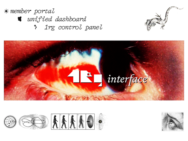 Announcing the Interface; 1RG Member Update 2026-10-09