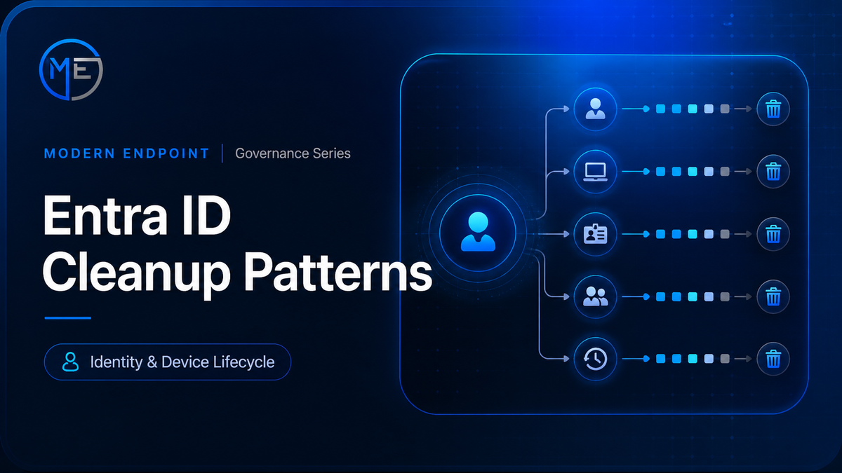 Entra ID Cleanup Patterns