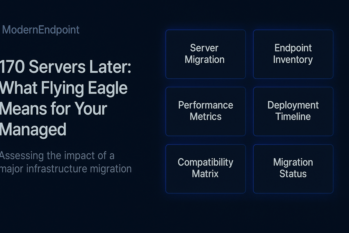 170 Servers Later: What Flying Eagle Means for Your Managed Endpoints