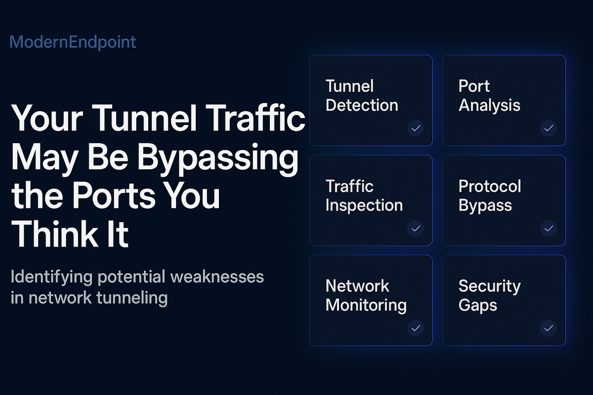 Your Tunnel Traffic May Be Bypassing the Ports You Think It Uses