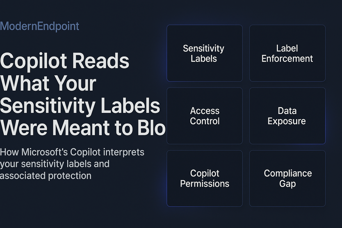 Copilot Reads What Your Sensitivity Labels Were Meant to Block