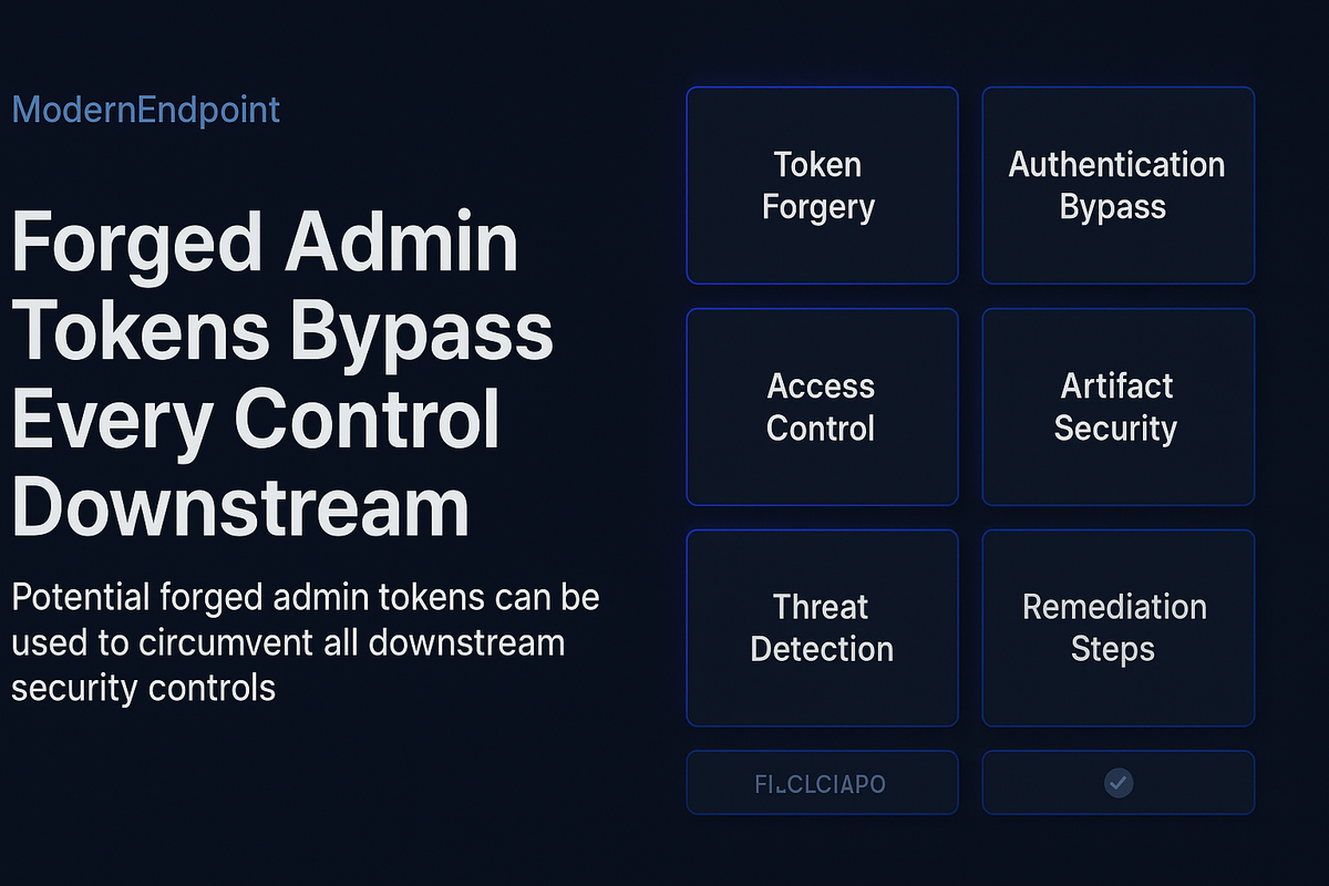 Forged Admin Tokens Bypass Every Control Downstream of Artifactory