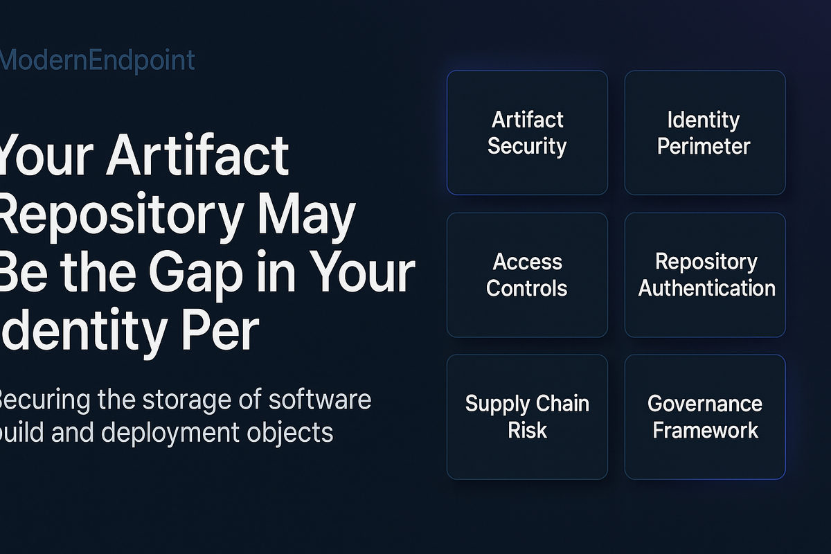 Your Artifact Repository May Be the Gap in Your Identity Perimeter