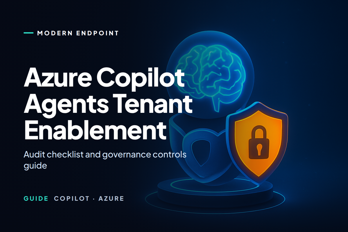 Azure Copilot Agents Governance Guide