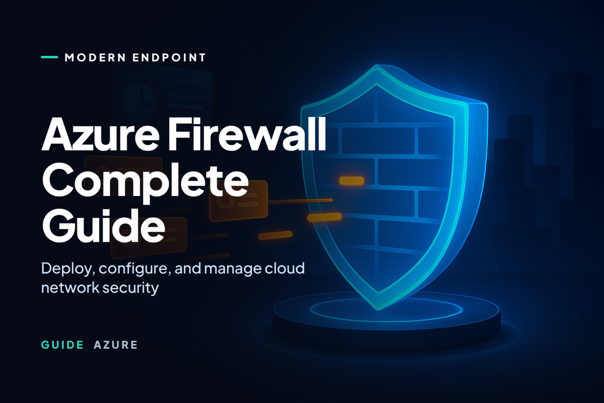 Azure Firewall – Complete Guide
