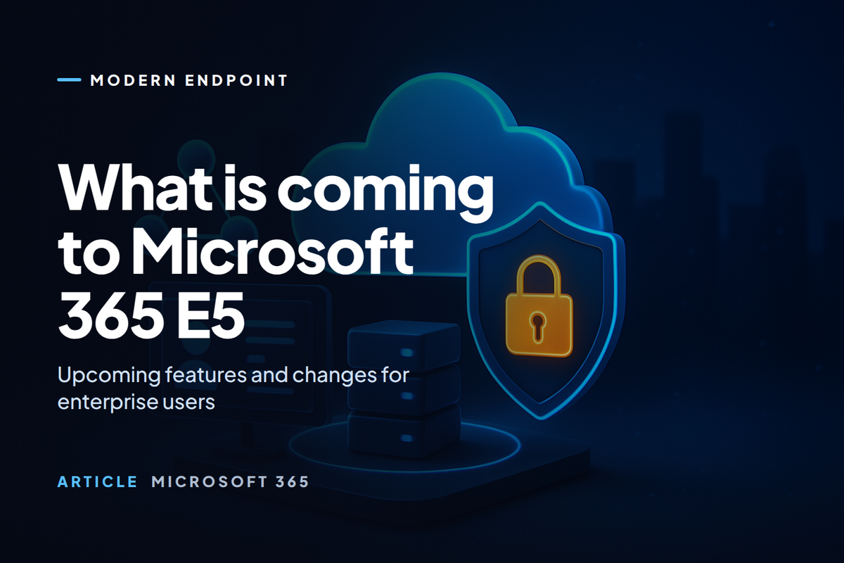 What is coming to Microsoft 365 E5?