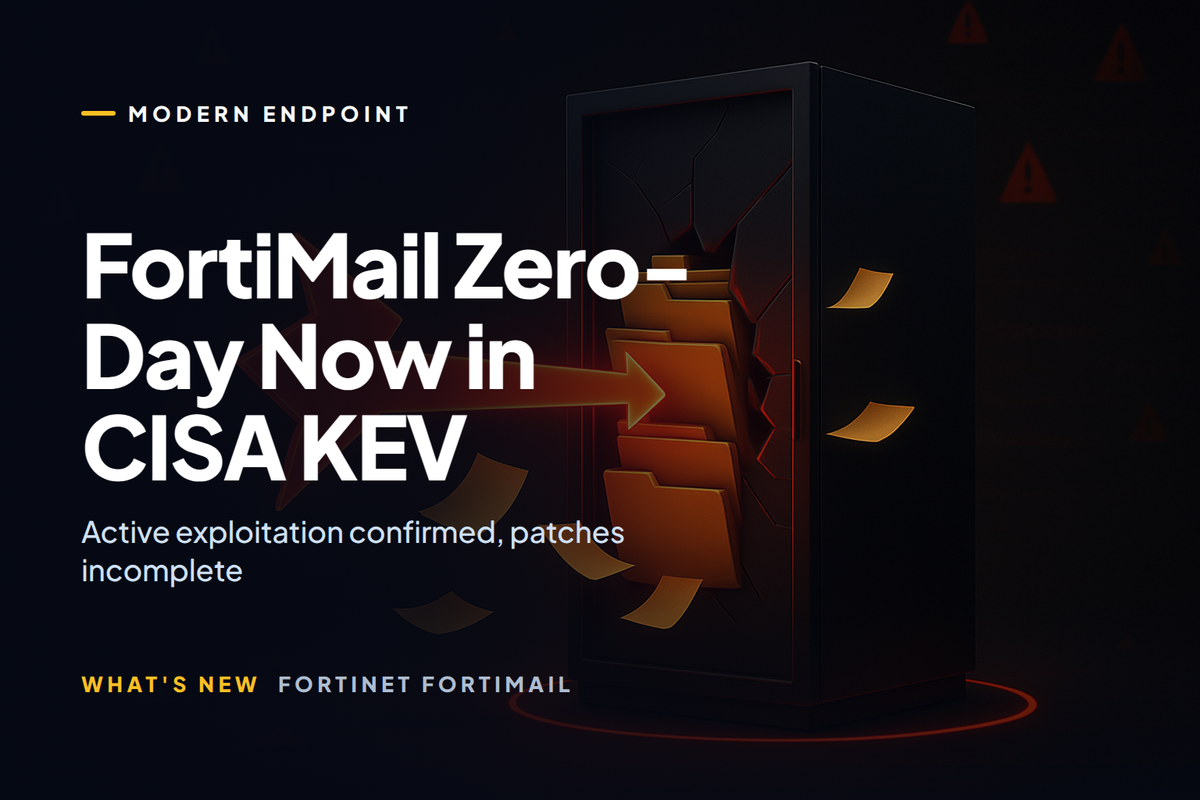 FortiMail Zero-Day CVE-2026-104286 Added to CISA KEV, Actively Exploited