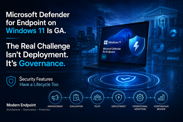 Microsoft Defender for Endpoint on Windows 11 Is GA