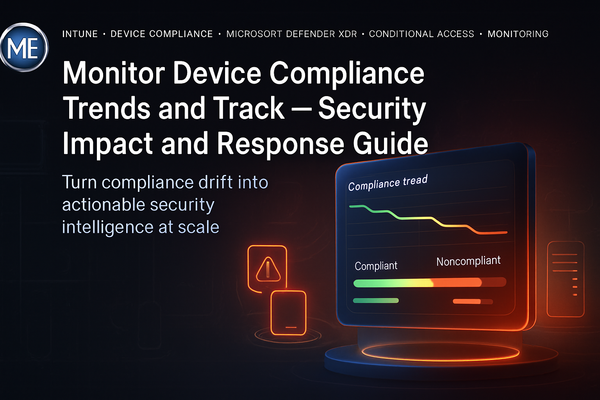 Monitor Device Compliance Trends and Track — Security Impact and Response Guide