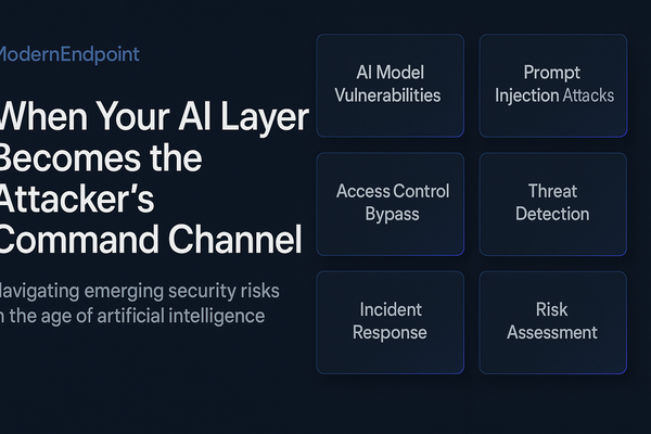 When Your AI Layer Becomes the Attacker's Command Channel