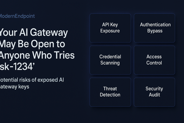 Your AI Gateway May Be Open to Anyone Who Tries 'sk-1234'
