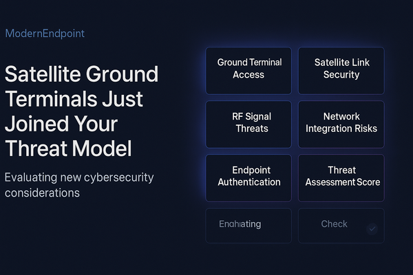 Satellite Ground Terminals Just Joined Your Threat Model