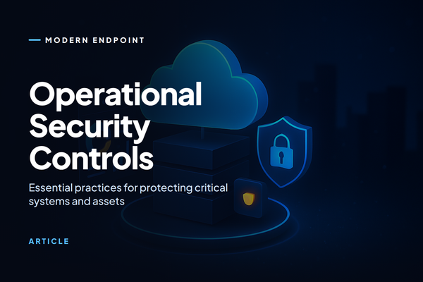 Operational Security Controls