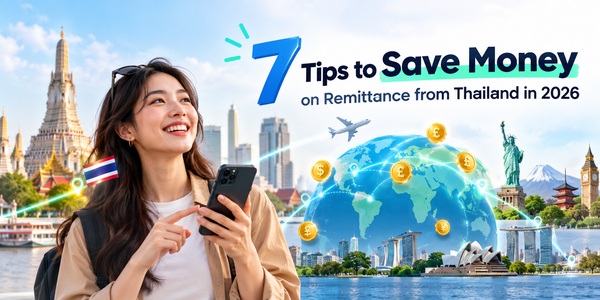 7 Tips to Save Money on Remittance from Thailand in 2026