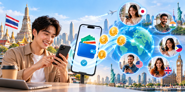 Digital Wallets & How to Wire Money from Thailand | DeeMoney