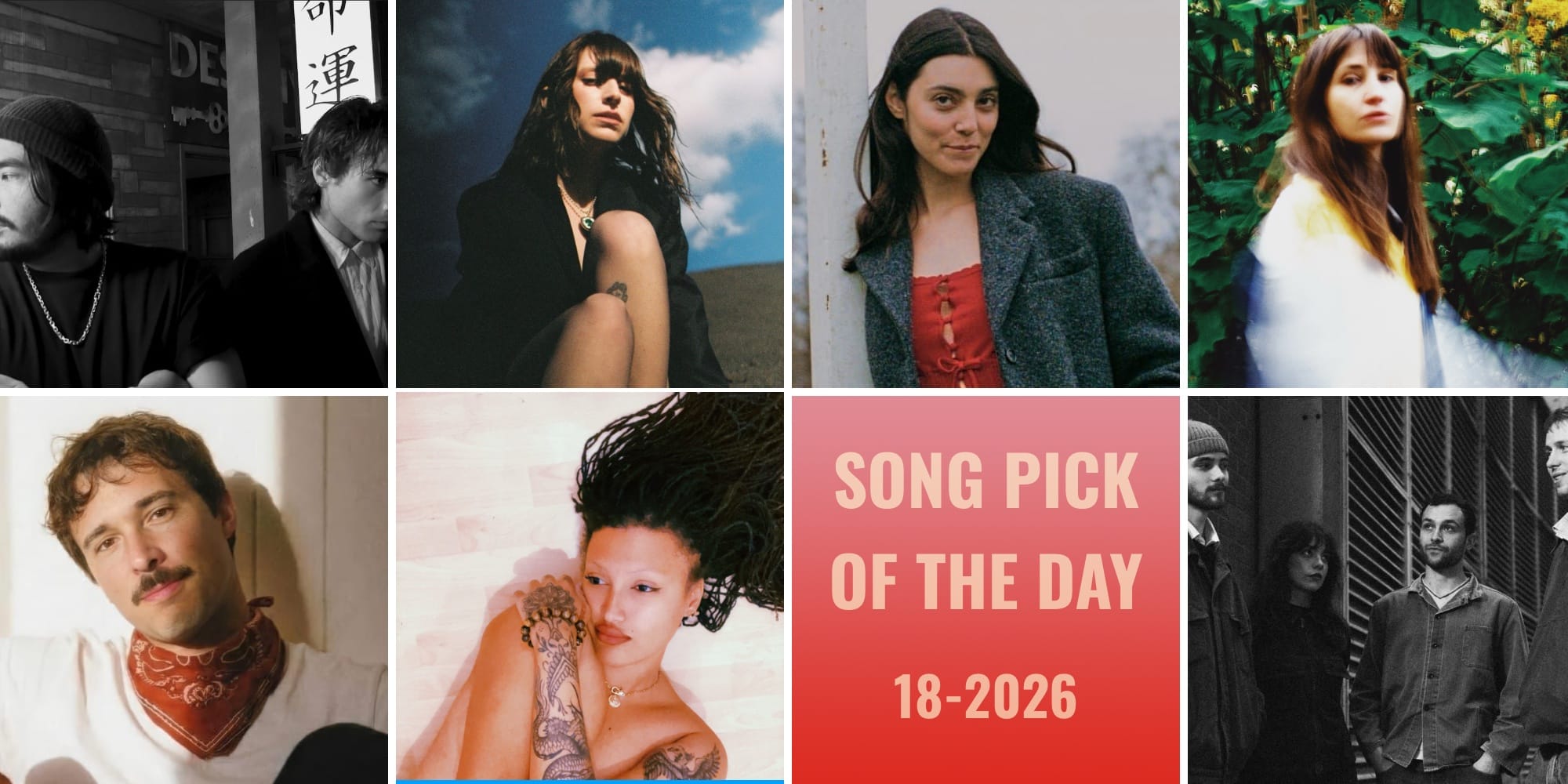 Cursing, IAN SWEET, Ananya, ANIQO, CON THE ARTIST, Liilo Leon, and Moon Idle