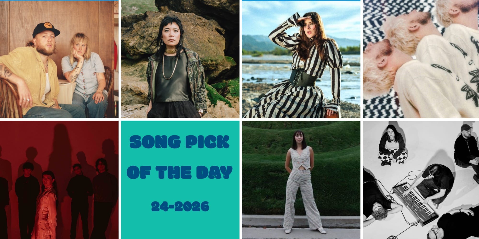 Penelope Isles, THAO, Maddie Regent, Late Again, THEATRE, Little Luna, and Tokyo Tea Room