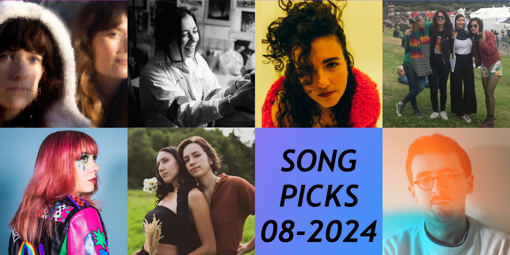 Glas, Danielle Durack, Georgia, Warpaint, Frankie Flowers, Paper Wings, and RYD