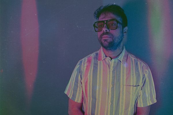 Portrait of nu-disco producer Velazquez