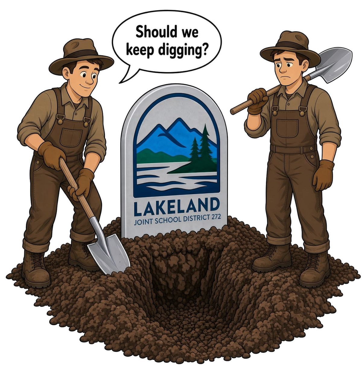 Lakeland Joint School District: a short media review of turnover and transparency