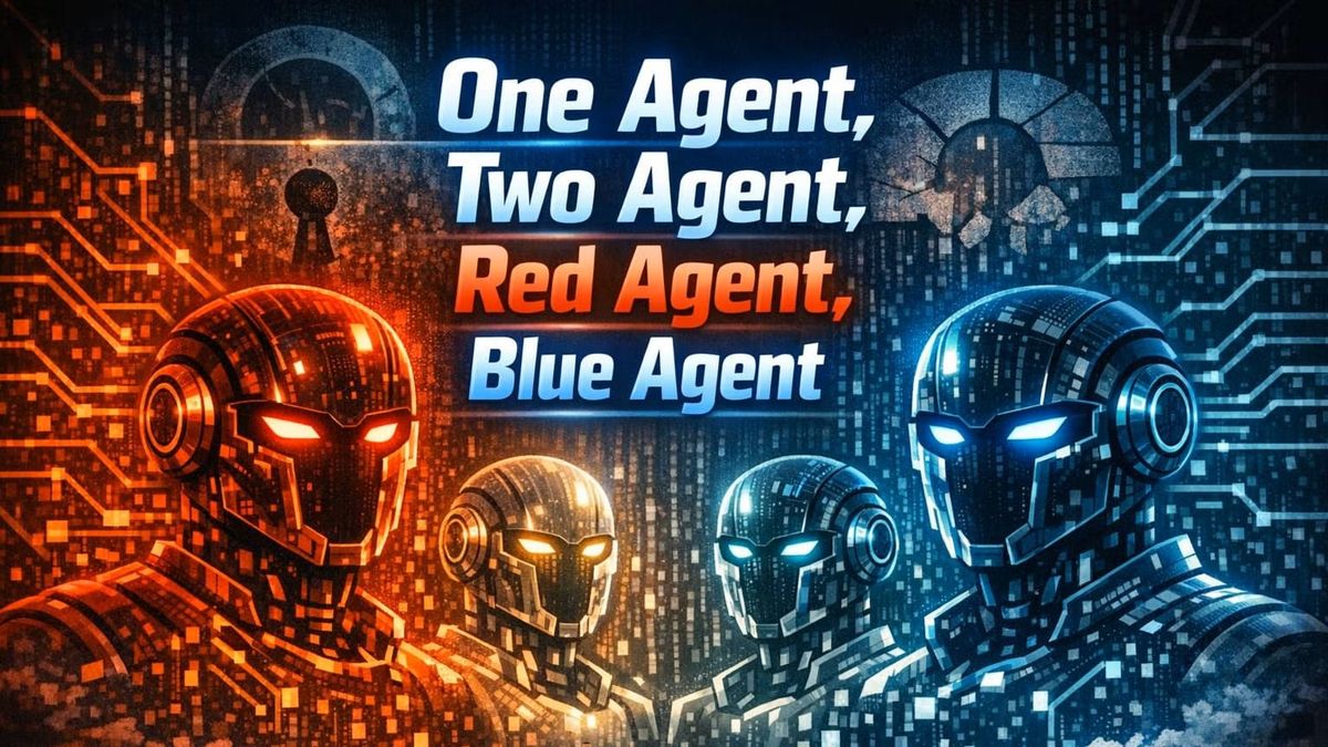 One Agent, Two Agent, Red Agent, Blue Agent