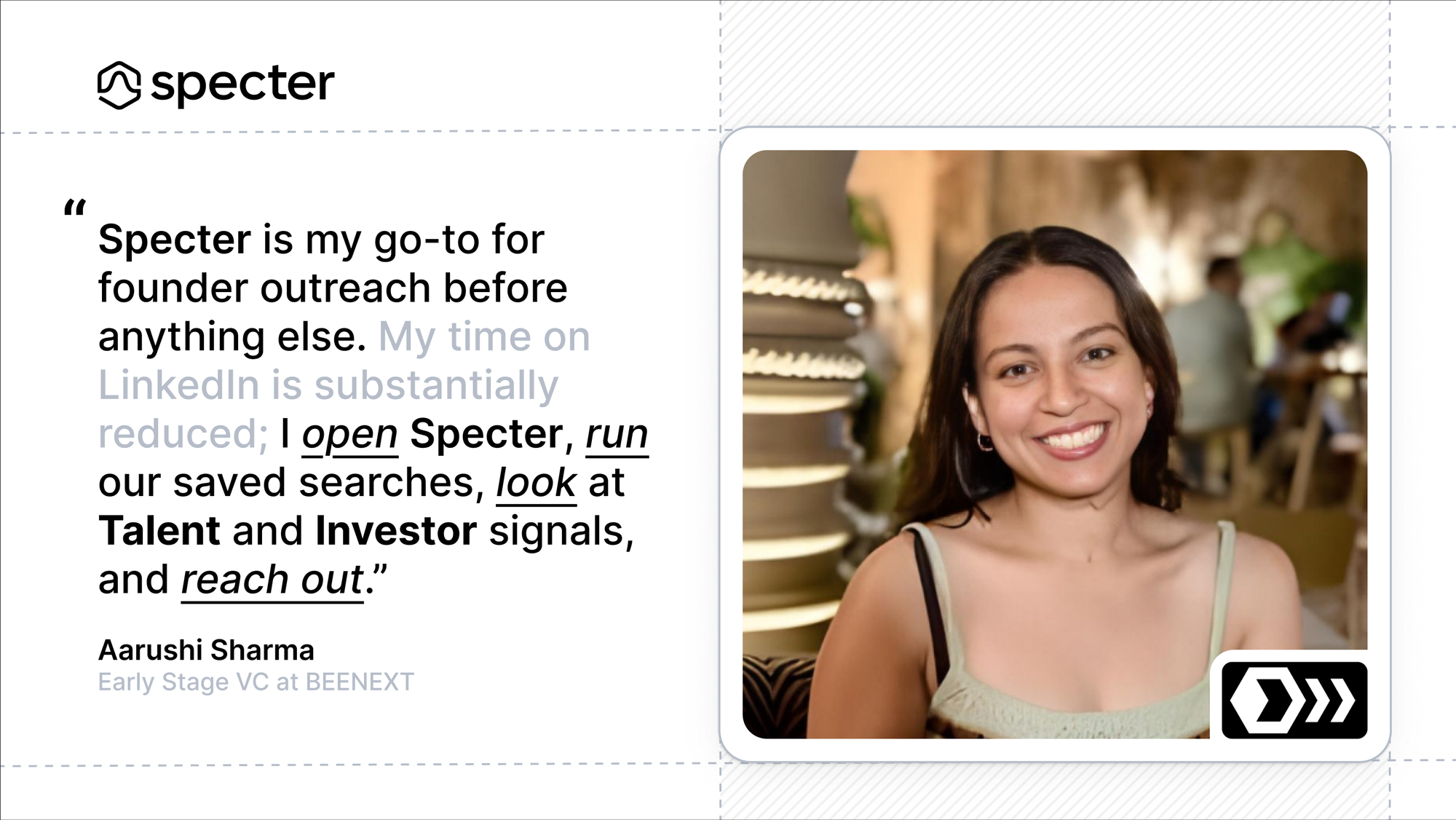 BEENEXT: Running on Signal, Not Serendipity