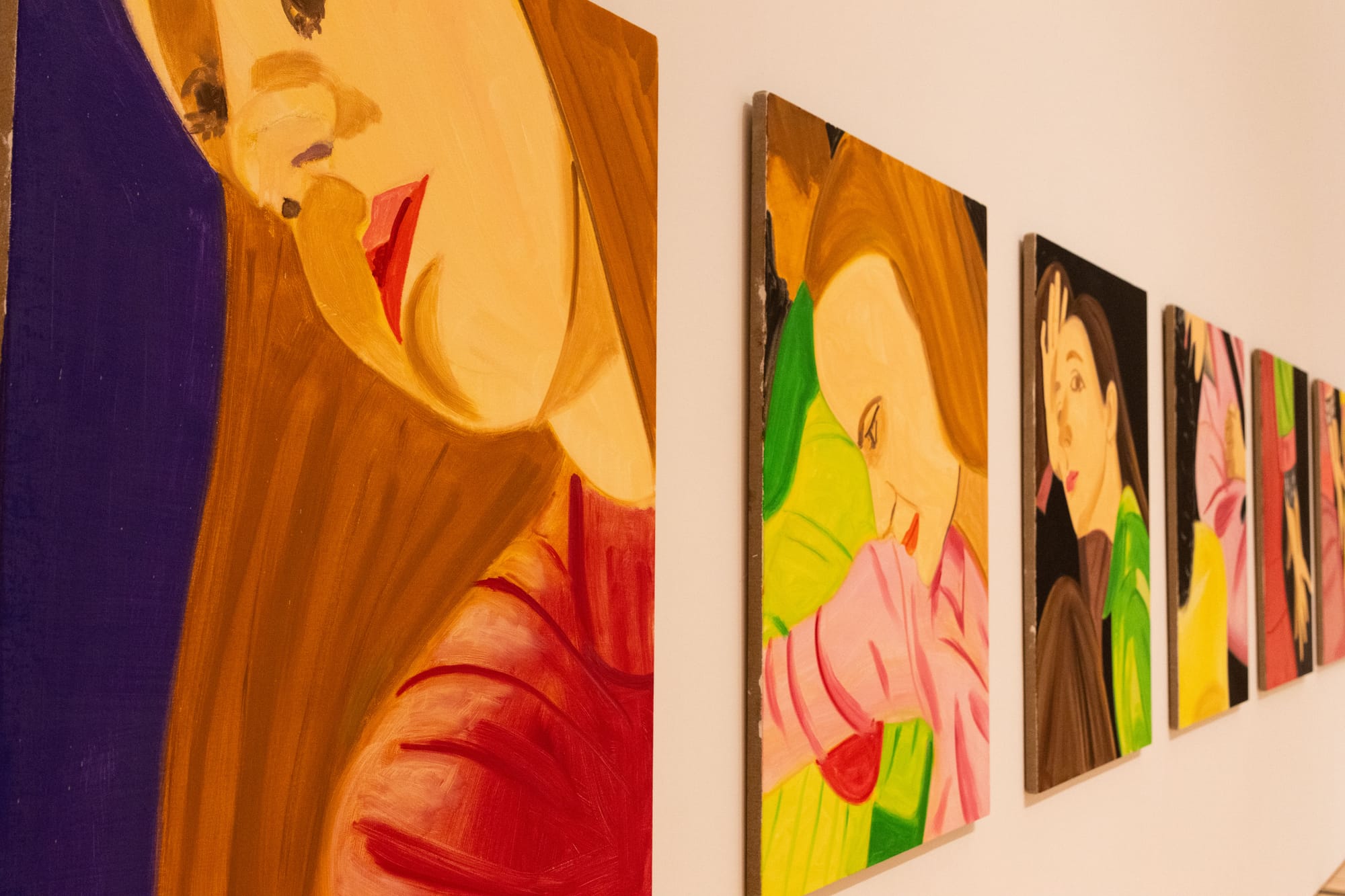 アート・デザイン・音楽 ALEX KATZ ALEX KATZ RED BAND GIRL ‎Marlborough Gallery March 1-29 1980