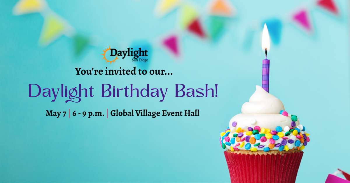 Newsletter: Come party with us! Daylight is turning 1