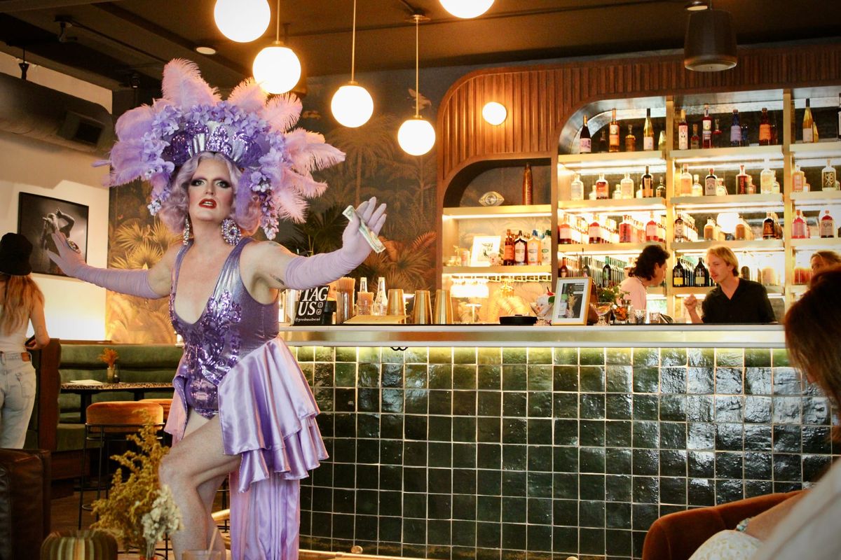 This local drag brunch serves high energy looks, not liquor