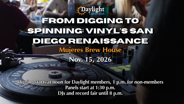 Newsletter: 🎵 Get ready for our vinyl record fair and panels